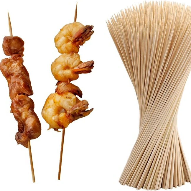 6인치 대나무 바비큐 꼬치